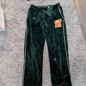 Off-white green pajama bottoms